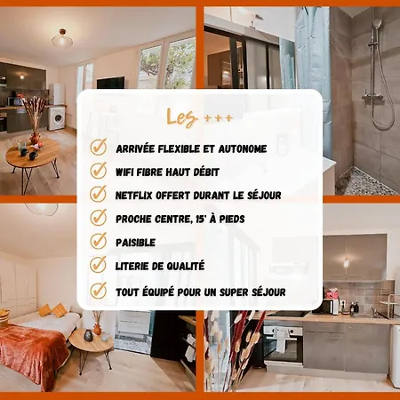 Au Calme Proche Centre Apartamento